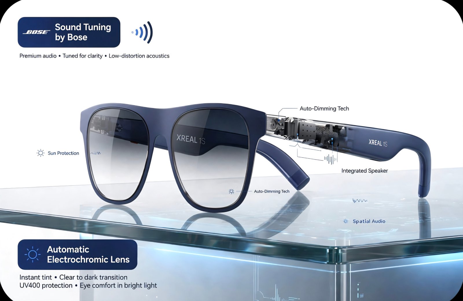 XReal Air 1S AR glasses product detail view